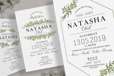 12+ Best Baby & Bridal Shower Invitation Templates