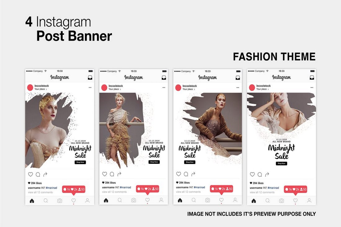 Fashion Instagram Post Templates