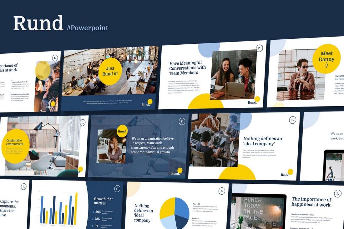 RUND - Modern Business Powerpoint Template