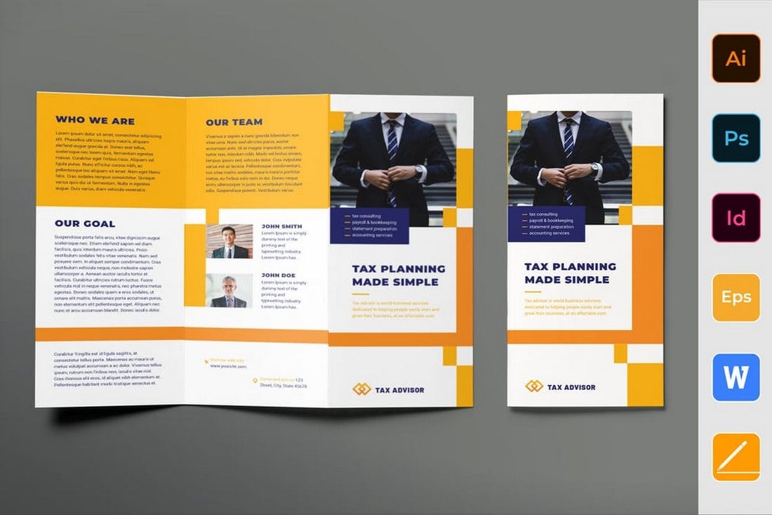 Tax Advisor Brochure Trifold