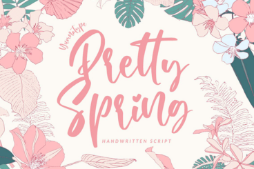 40+ Best Spring Fonts (+ Spring Break Typefaces)