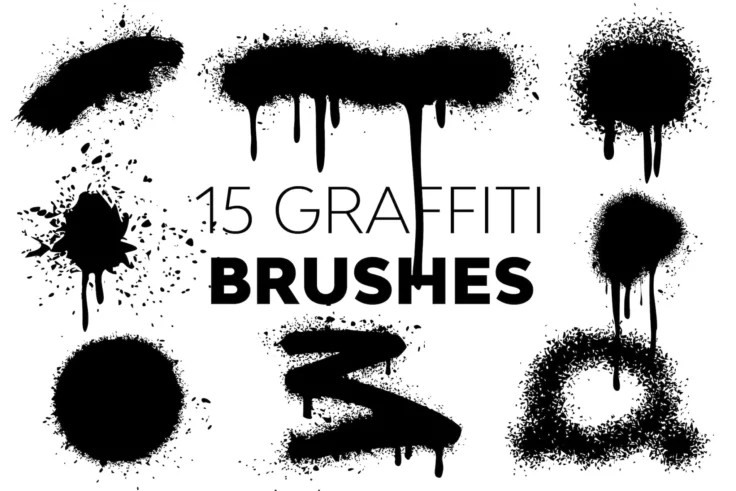 View Information about 15 Graffiti Brushes for Photoshop