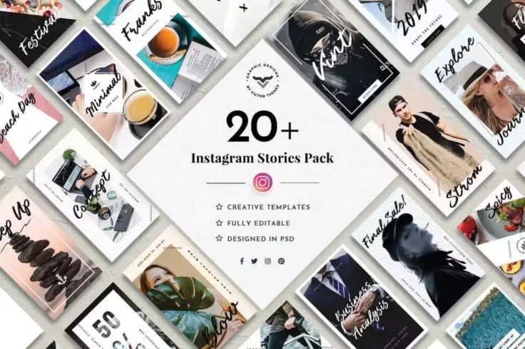 View Information about 20+ Instagram Stories Templates