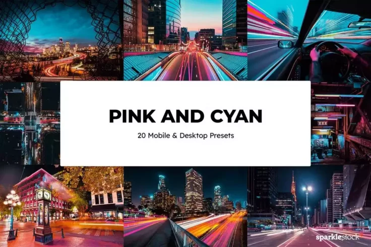 View Information about 20 Pink and Cyan Lightroom Presets & LUTs