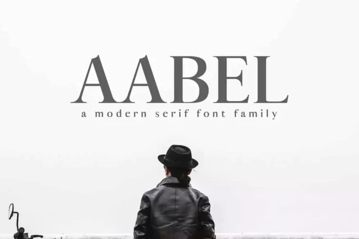 View Information about Aable Modern Serif Logo Font