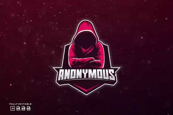 View Information about Anonymous Gaming Logo Template