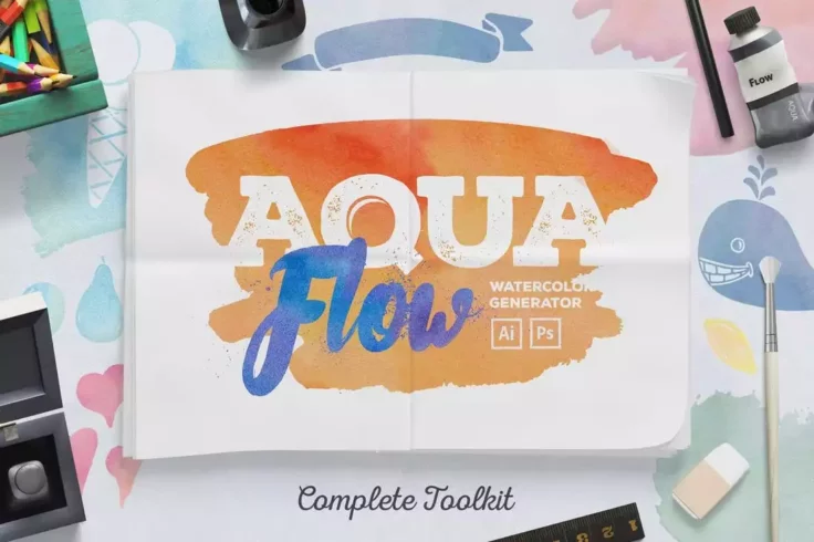 View Information about AquaFlow Watercolor Generator