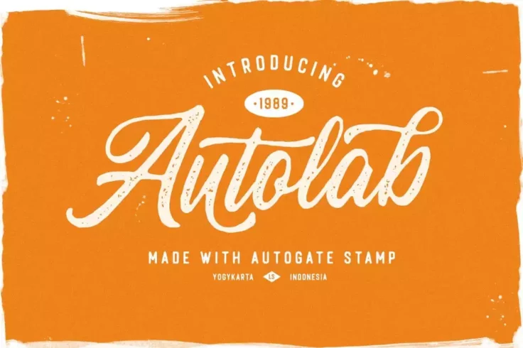 View Information about Autogate Rustic Cursive Font