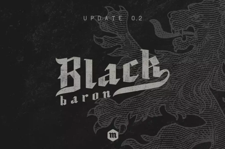 View Information about Black Baron Gothic Font