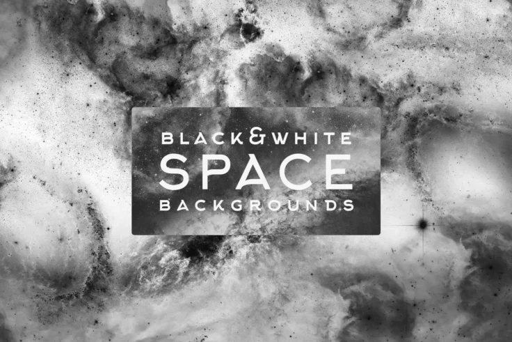 View Information about Black and White Space Backgrounds