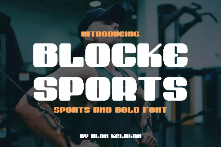 View Information about Blocke Sports Bold Font