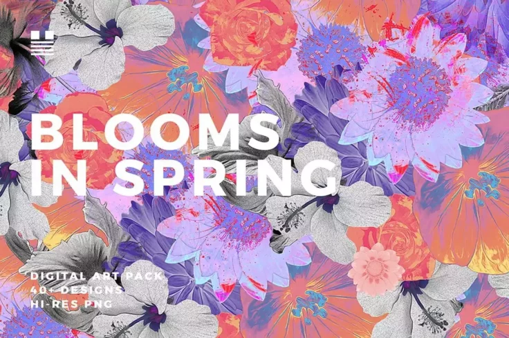 View Information about Blooms in Spring Flower Backgrounds