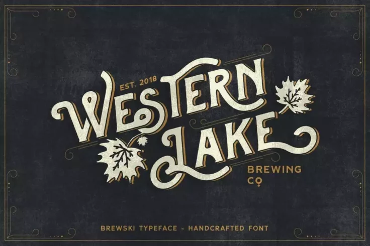 View Information about Brewski Font