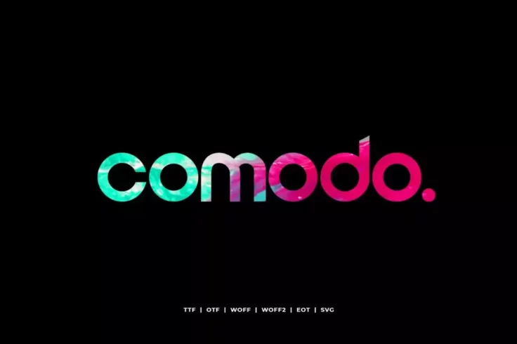 View Information about Comodo Typeface