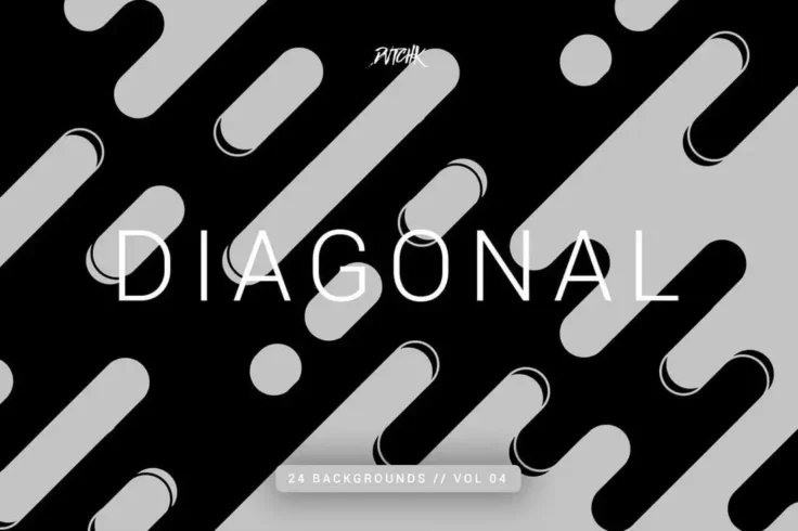 View Information about Diagonal 24 Rounded Lines Subtle Backgrounds