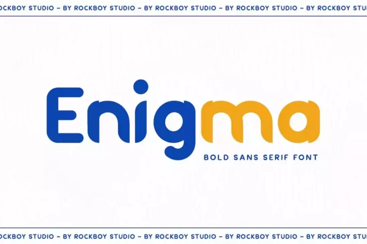 View Information about Enigma Bold Logo Font