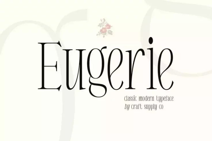 View Information about Eugerie Classic-Modern Condensed Font