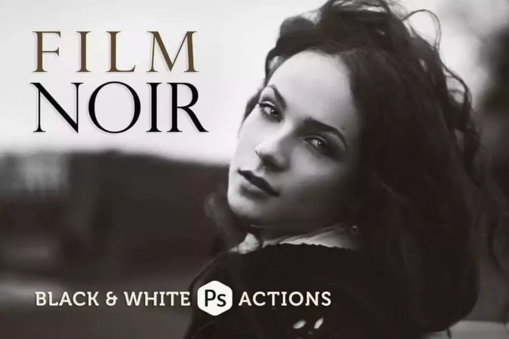 View Information about Film Noir B&W Photoshop Actions