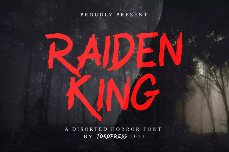 View Information about Raiden King Horror Brush Font