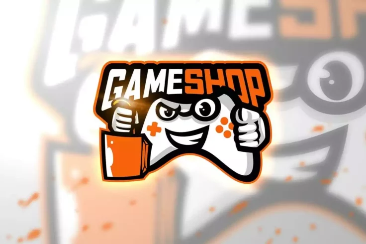 View Information about Game Shop Games Store & App Logo Template