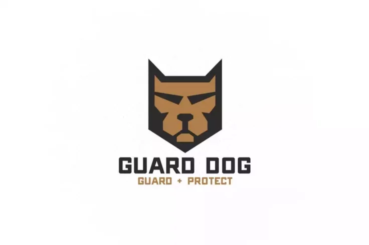 View Information about Guard Dog Shield Logo Template