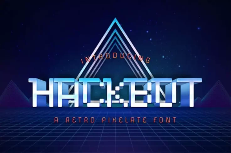 View Information about Hackbot Pixelate Font