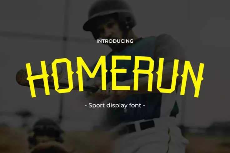 View Information about Homerun Retro Font