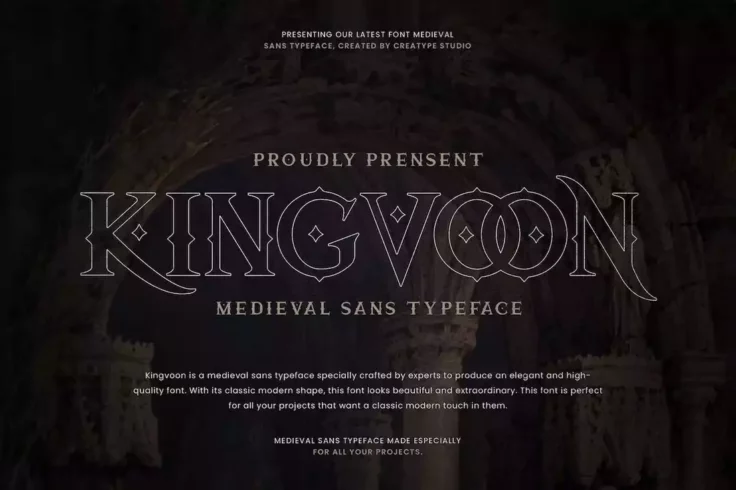 View Information about Kingvoon Medieval Business Font