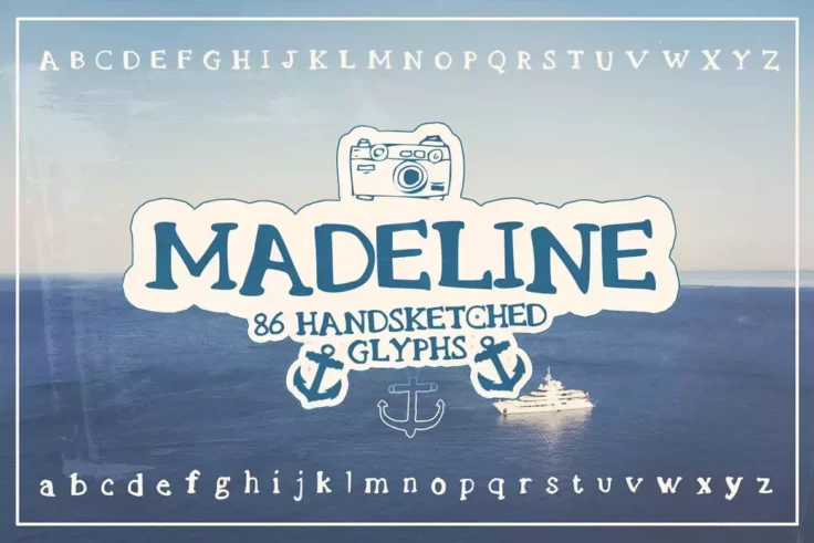 View Information about Madeline Handsketched Serif Font