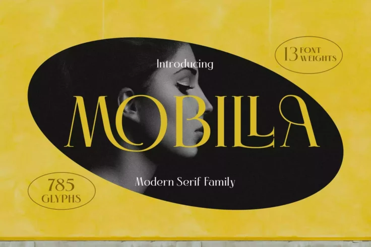 View Information about Mobilla Elegant Serif Font