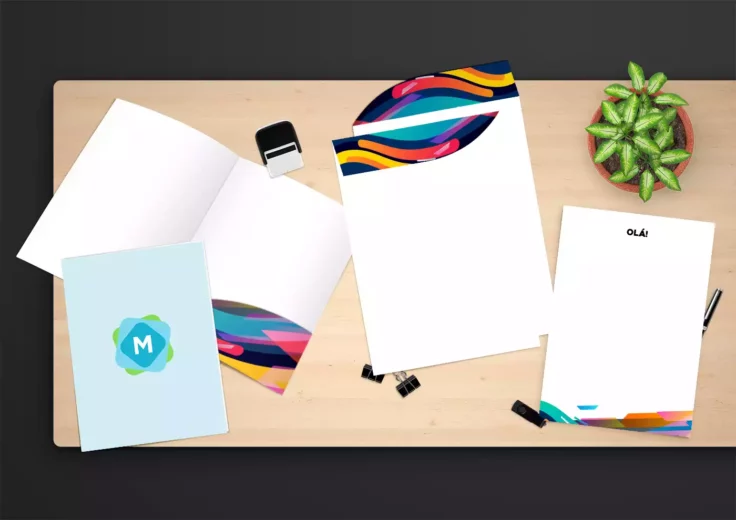 View Information about Modern & Stylish Stationery Mockup