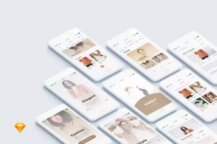 View Information about One Shopping Shop Mobile App UI Kit