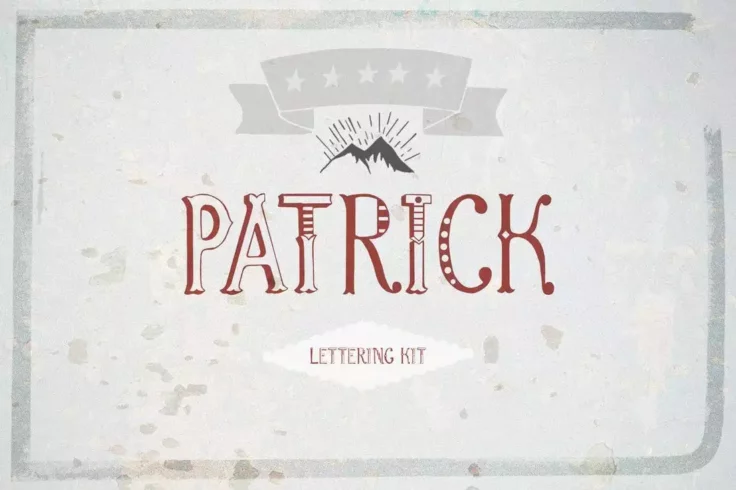 View Information about Patrick Font & Lettering Kit