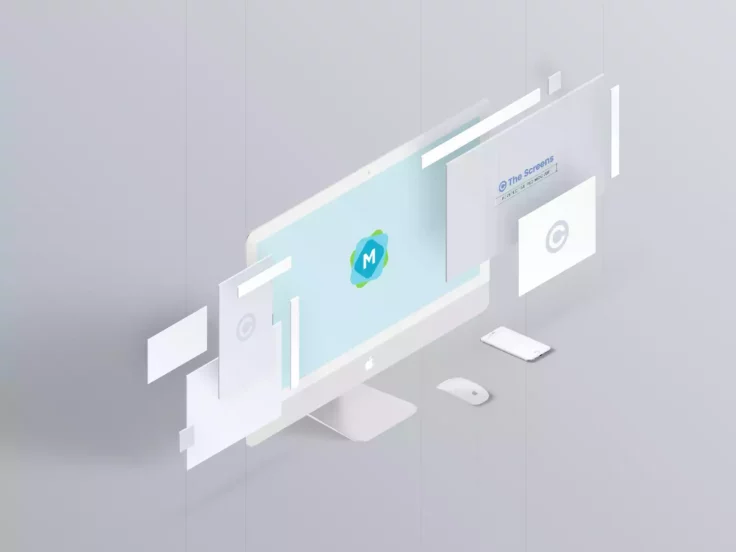 View Information about Perspective Device Mockup PSD