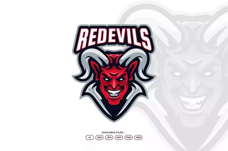 View Information about Red Evil Esport & Gaming Logo Template