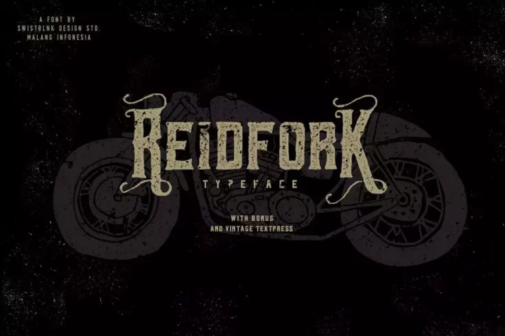 View Information about Reidfork Typeface + Textpress