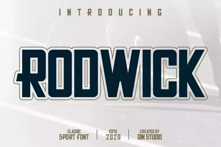 View Information about Rodwick Classic Sport Font