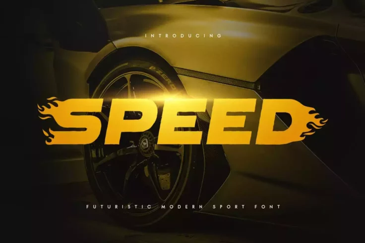 View Information about Speed Futuristic Font