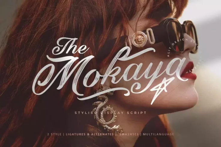 View Information about Mokaya Stylish Script Swash Font