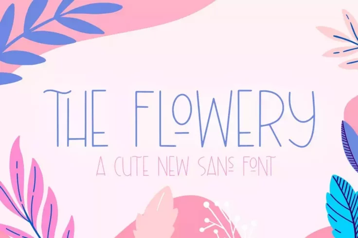 View Information about The Flowery Cute & Thin Font