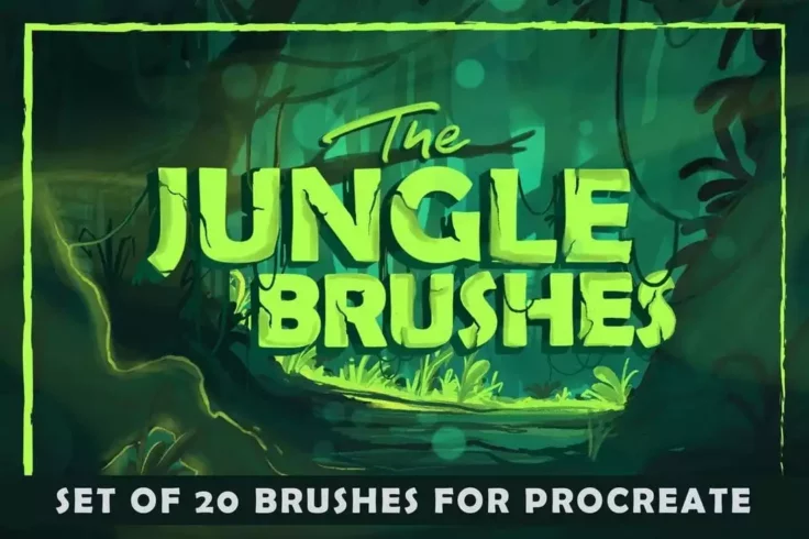 View Information about The Jungle Art Procreate Brushes