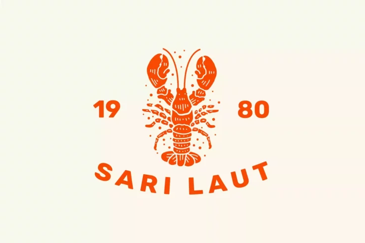 View Information about Vintage Lobster Simple Logo Template