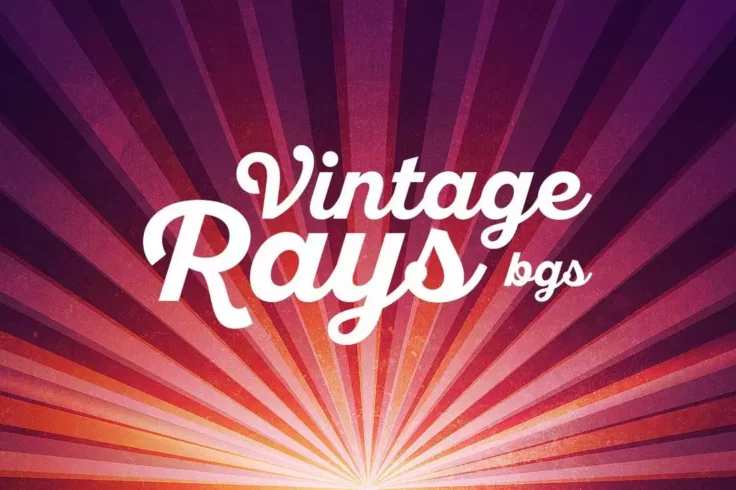 View Information about Vintage Rays Backgrounds