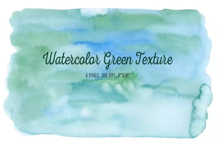 View Information about Watercolor Green Texture