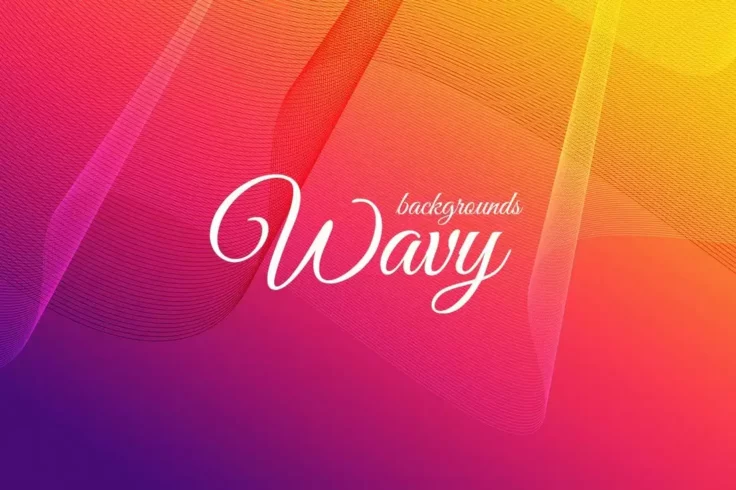 View Information about Wavy Bright Backgrounds